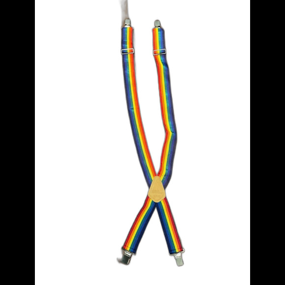Rainbow Popular Mechanics Suspenders - Picture 1 of 5